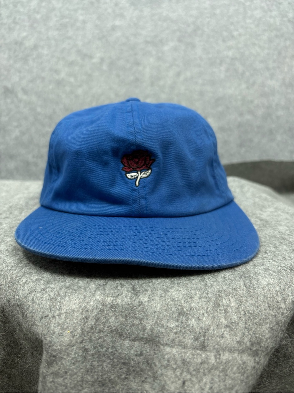 Vans Blue Rose Embroidered Strapback Dad Hat